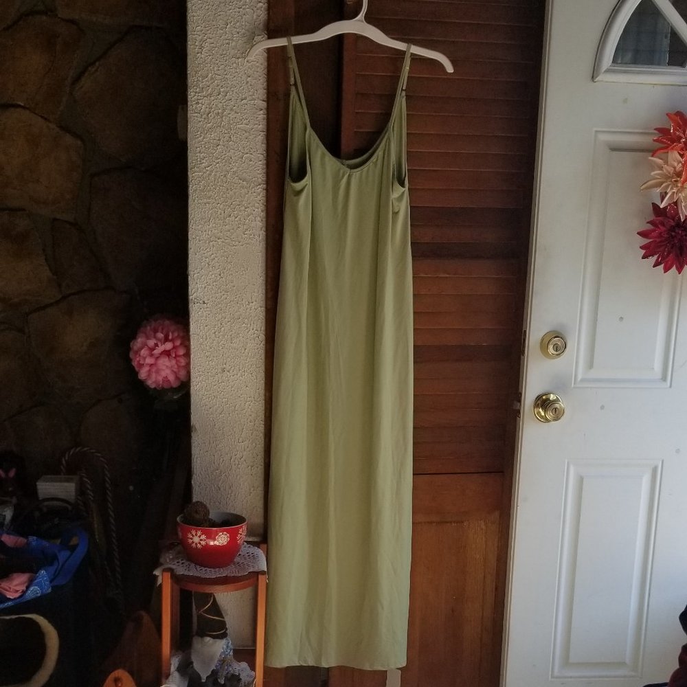 Blush Mark spaghetti strap maxi dress